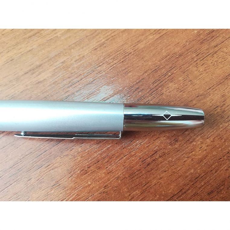 Ручка металева поворотна чорне чорнило - Зображення 2