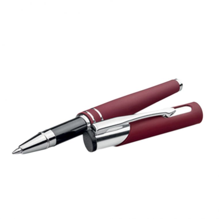 Ручка-ролер металева з Soft Touch - Зображення 2