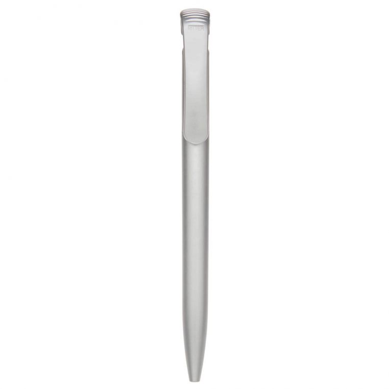 Ручка пластикова 'Clear Silver' (Ritter Pen)