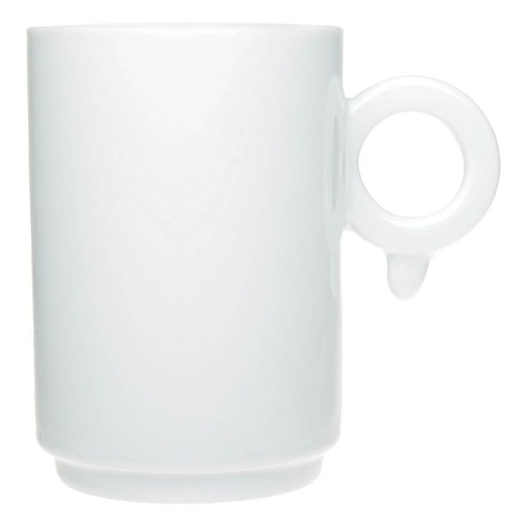 Чашка порцелянова 'Auris' 250 мл повністю глянцева - Зображення 3