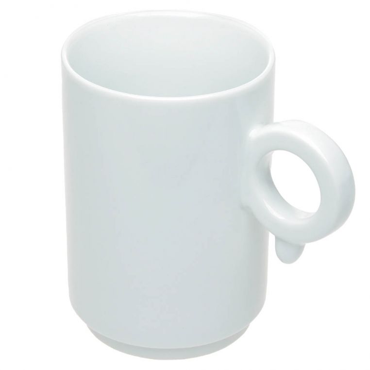 Чашка порцелянова 'Auris' 250 мл повністю глянцева - Зображення 4