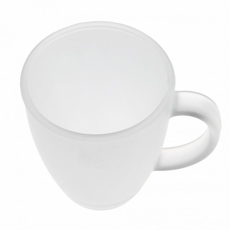 Чашка скляна 325 мл матова зовні глянцева всередині