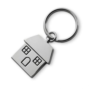 Брелок 'Будиночок' металевий