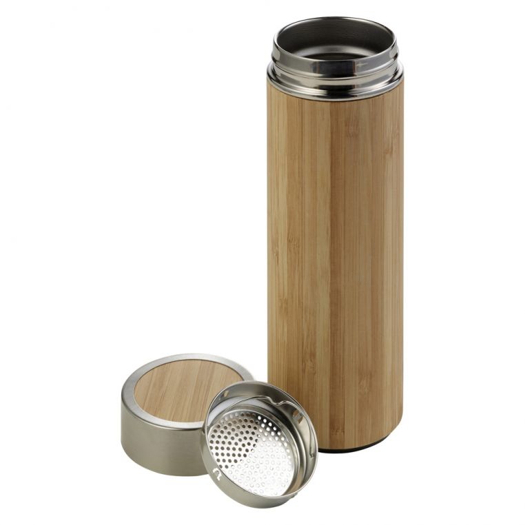 Термос бамбуковий 420 мл - Зображення 2