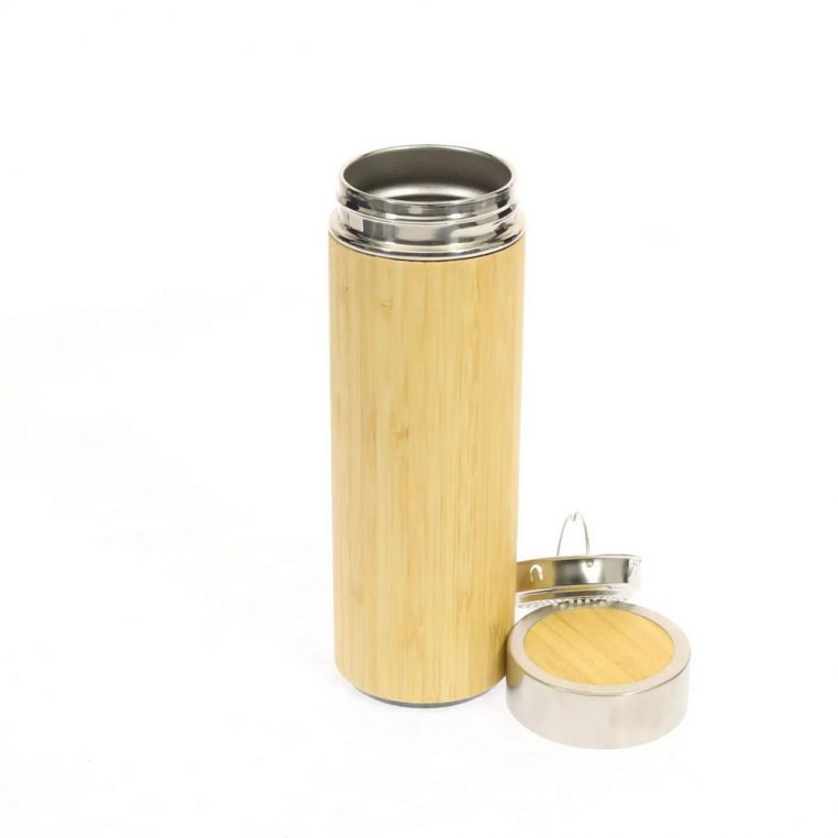 Термос бамбуковий 420 мл - Зображення 10