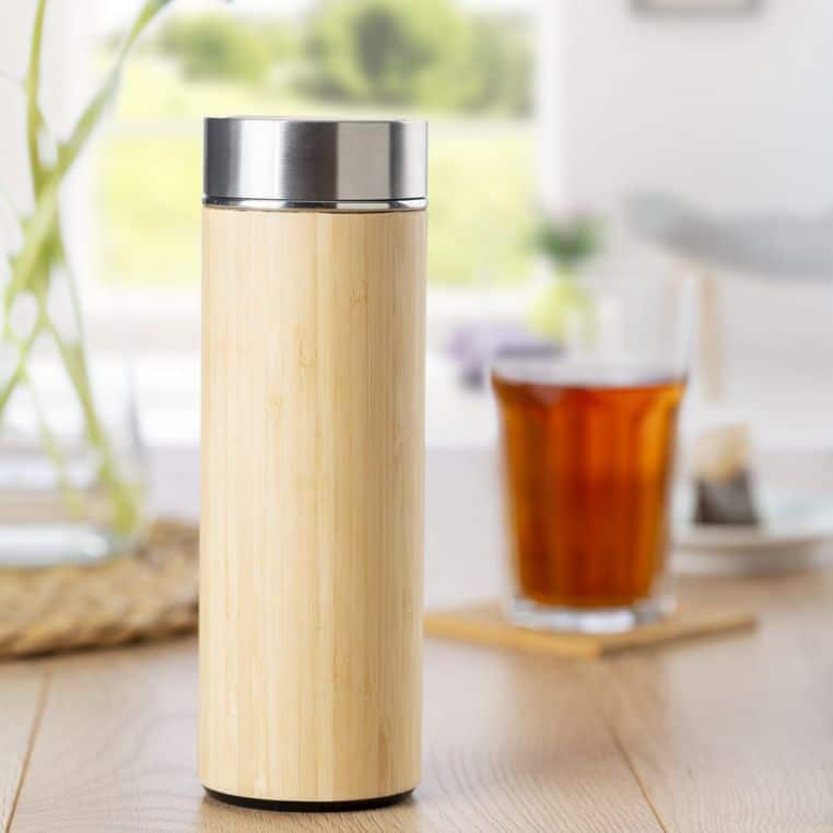 Термос бамбуковий 420 мл - Зображення 4