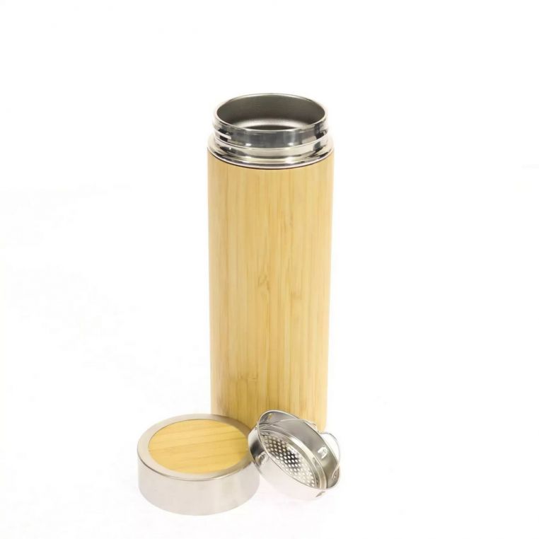 Термос бамбуковий 420 мл - Зображення 6