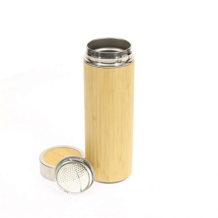Термос бамбуковий 420 мл - Зображення 8