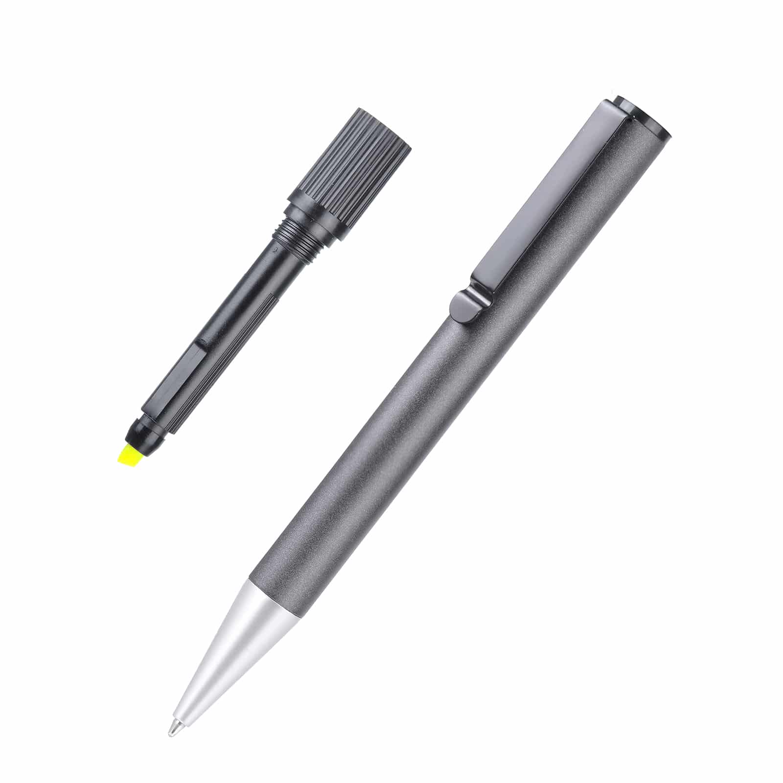 Ручка кулькова, металева+маркер Dakar - Зображення 2