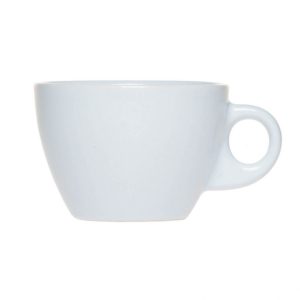 Чашка керамічна 190 мл з блюдцем повністю глянцева