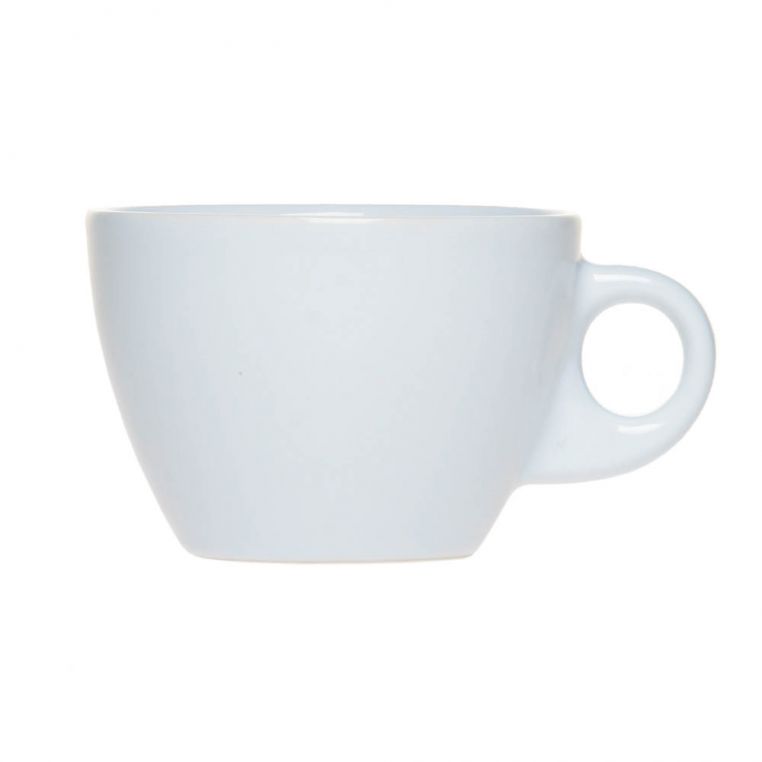 Чашка керамічна 190 мл з блюдцем повністю глянцева