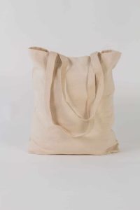 Еко сумка "B7" з дном, канвас (38х37x7 см, 210 г/м², 100% бавовна)