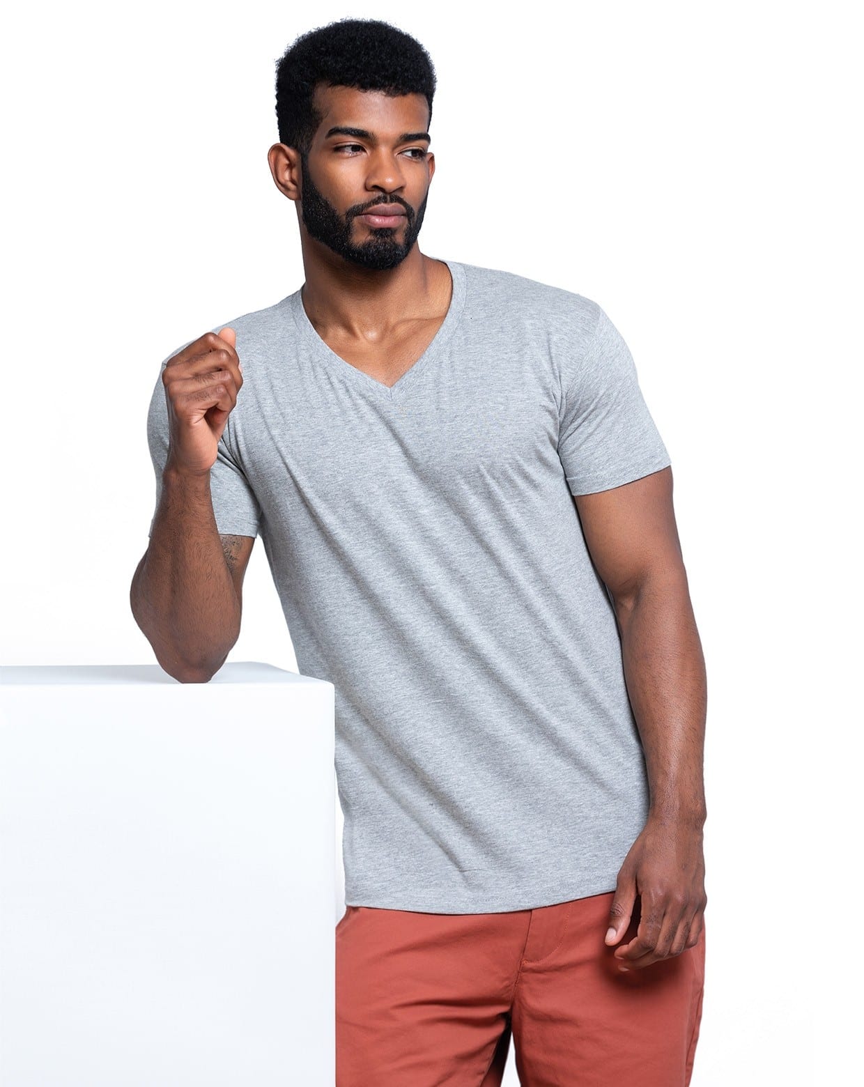 Футболка JHK URBAN V-NECK - Зображення 2