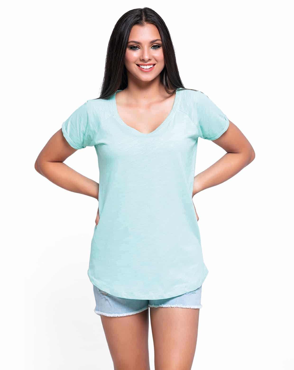 Футболка JHK URBAN SLUB LADY - Зображення 2